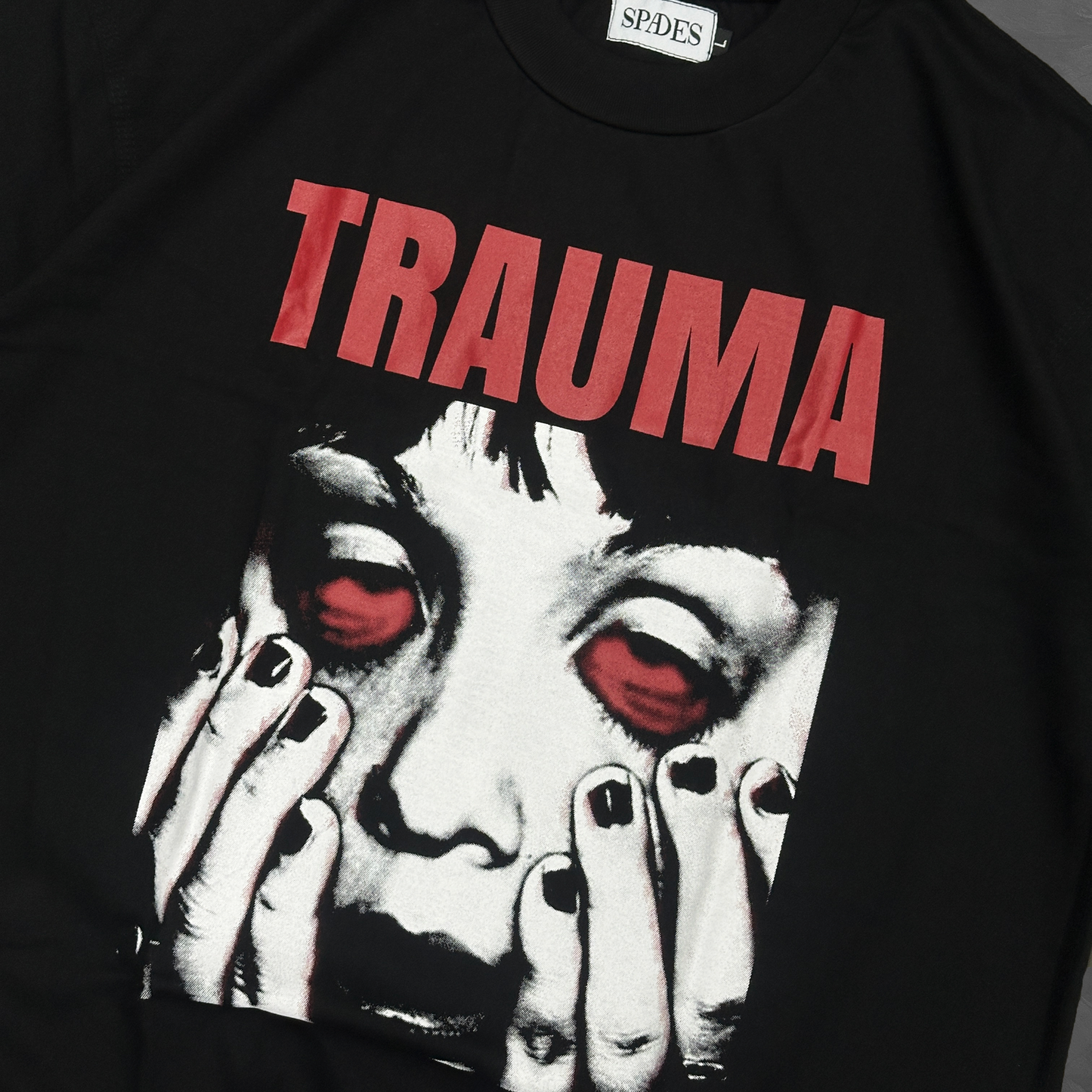 Spades Trauma Boxy Crop Tee
