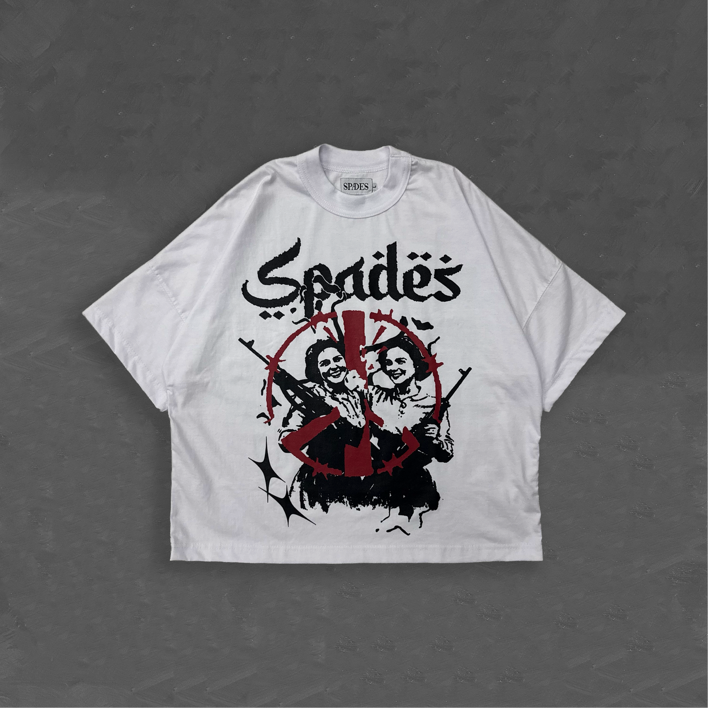 Spades Sharpest Weapon Boxy Crop Tee