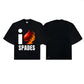 Spades Flaming Love Box Tee