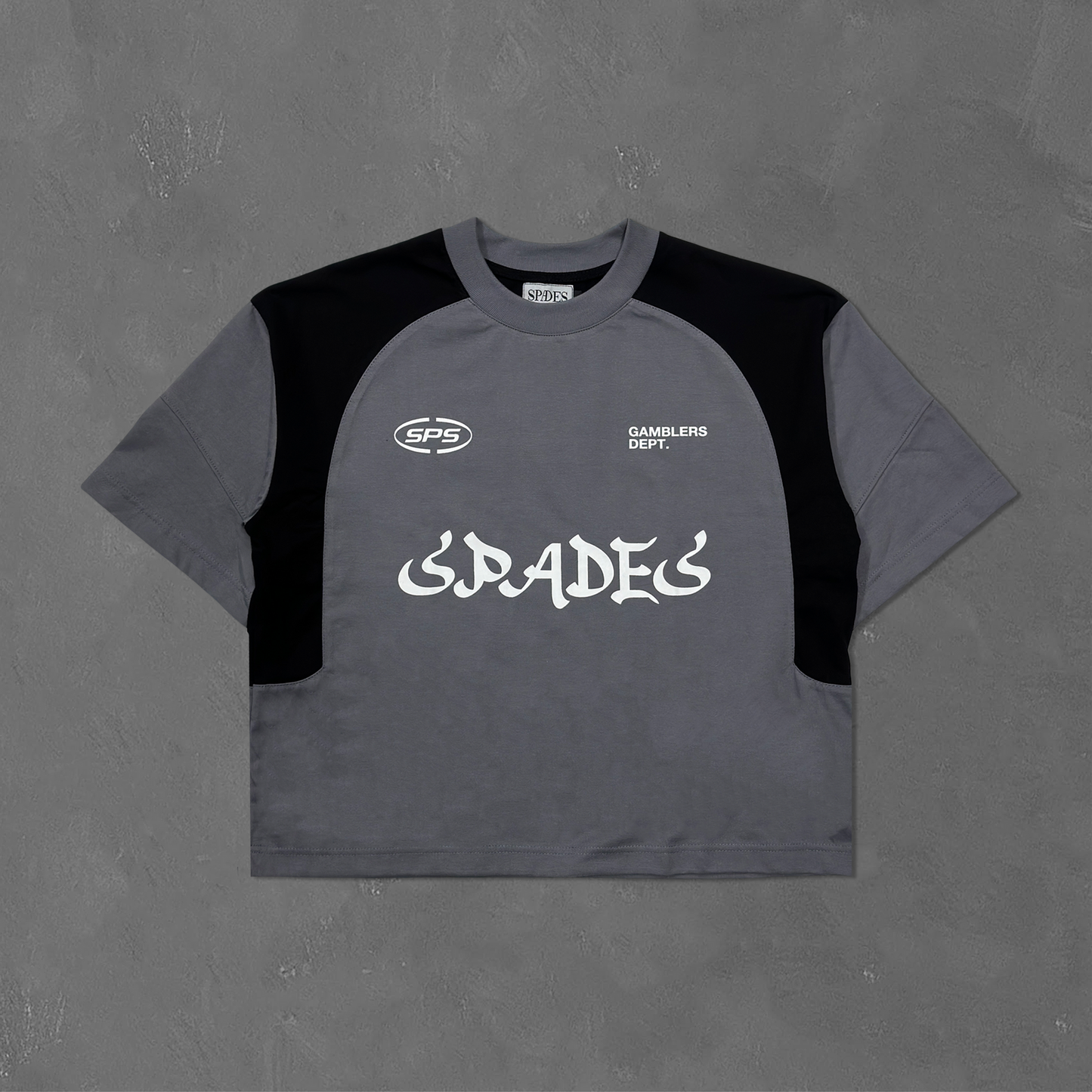 Spades Gamblers Dept. Boxy Crop Tee