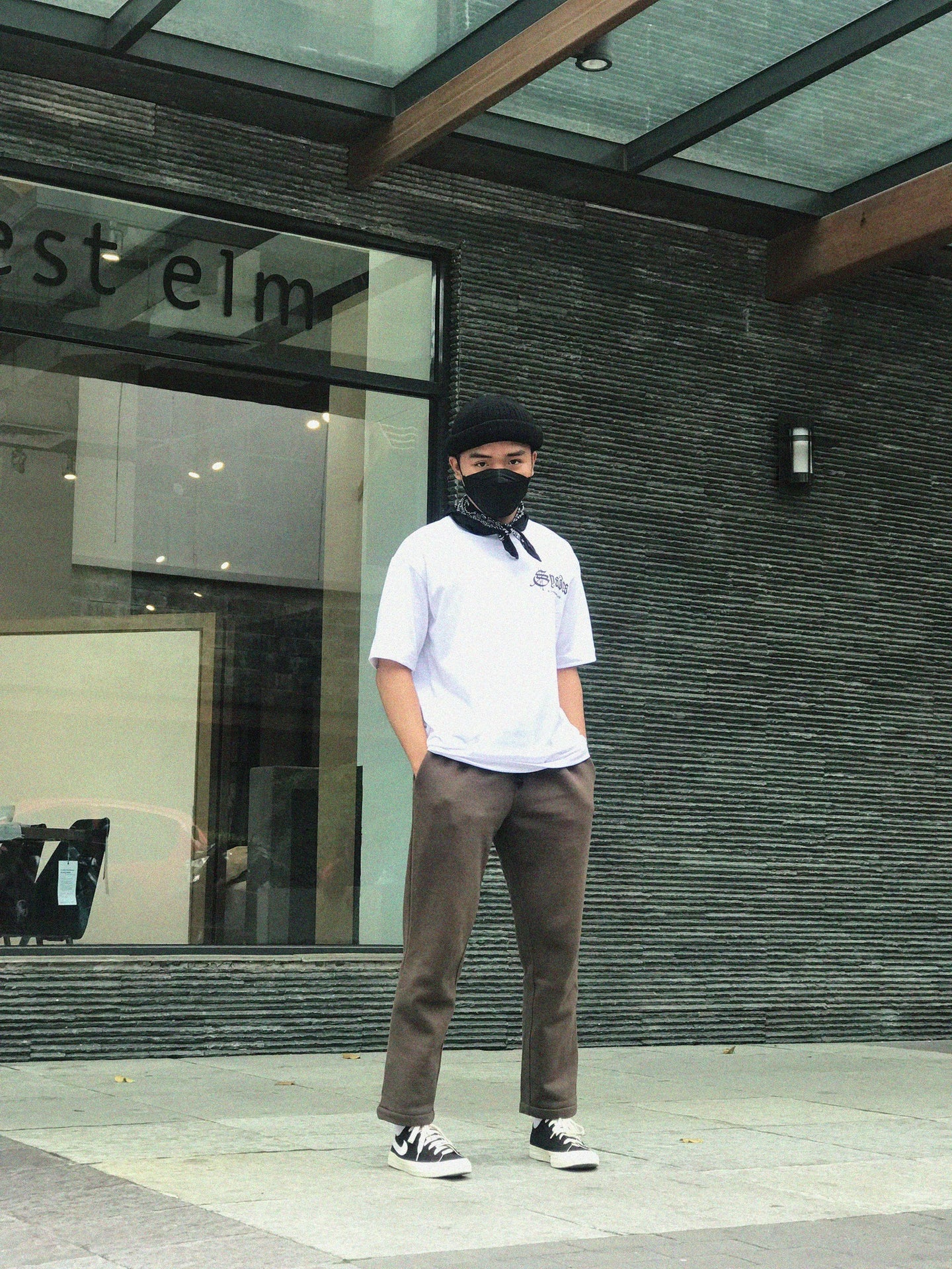 Spades Sky God Boxy Tee White