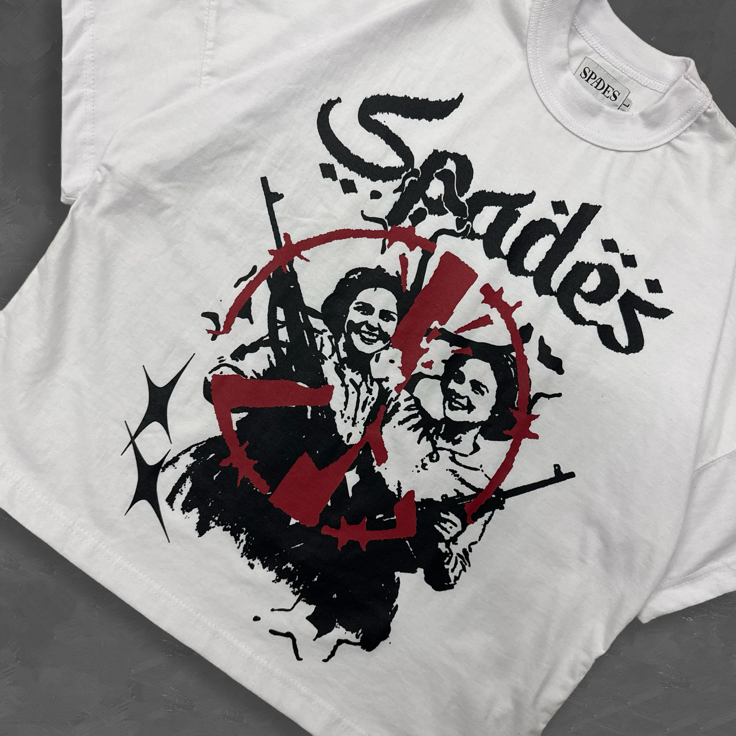 Spades Sharpest Weapon Boxy Crop Tee