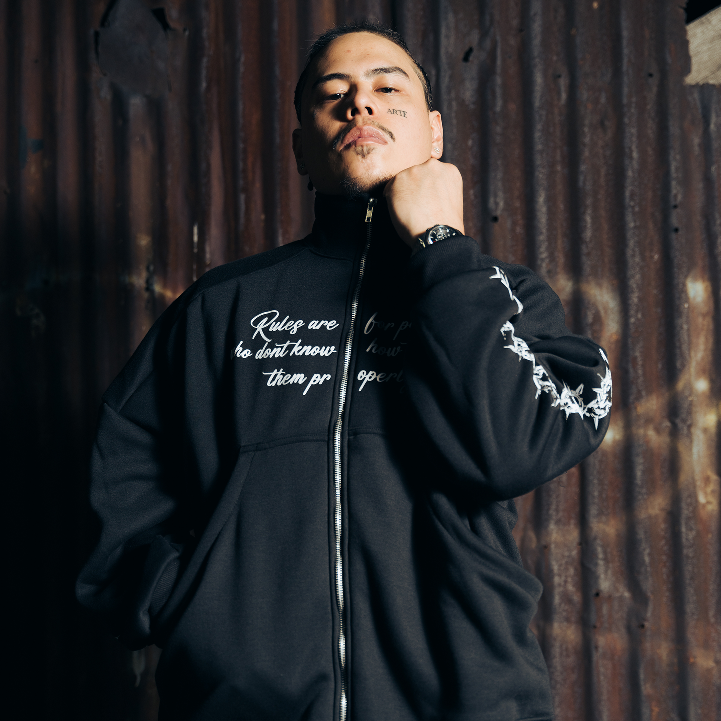 Spades The Rules Jacket full zip