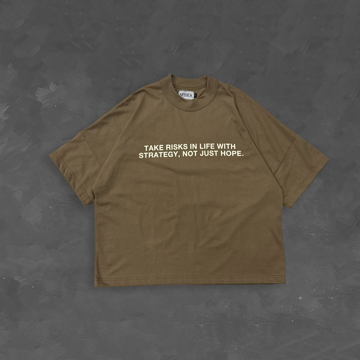 Spades Calculated Risk Boxy Crop Tee