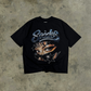 Starry Gaze Box Tee Black