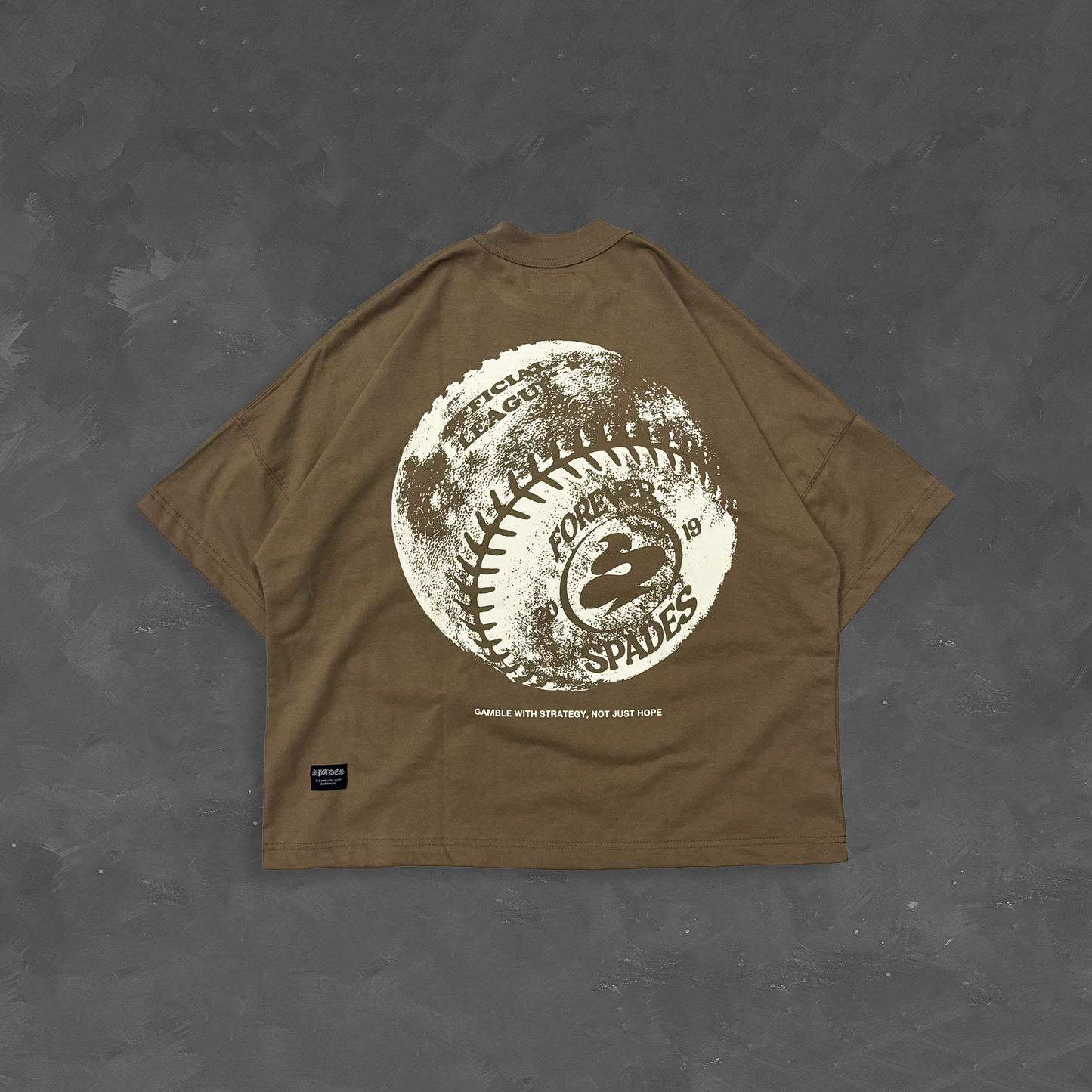 Spades Calculated Risk Boxy Crop Tee