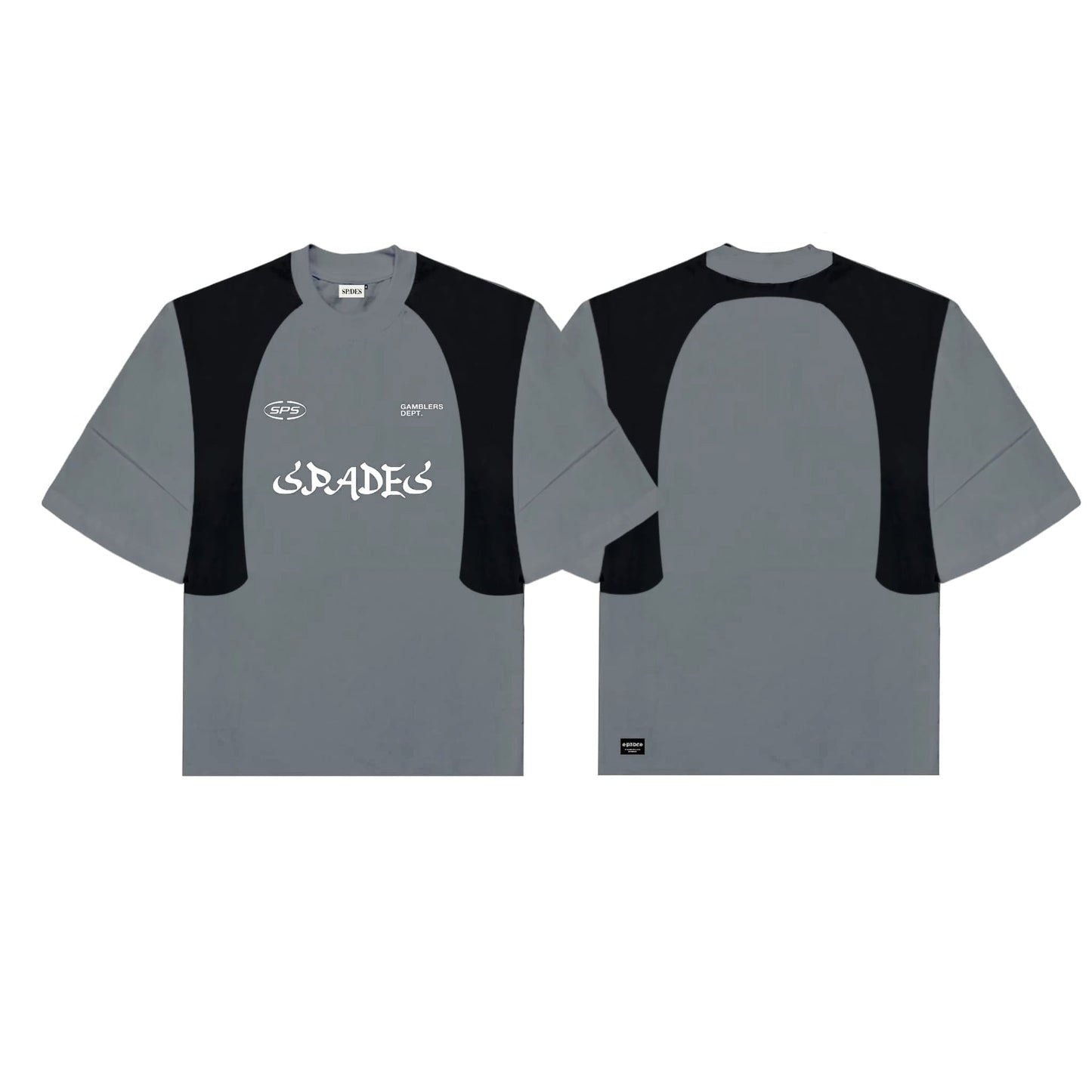 Spades Gamblers Dept. Boxy Crop Tee