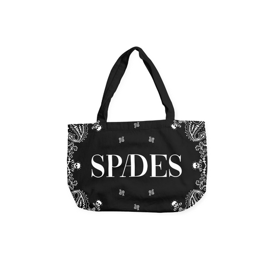 Spades Essentials Bandana Tote Bag Black