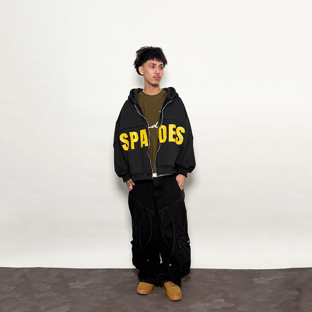 Spades Hustle Mode Hoodie Boxy Hoodie