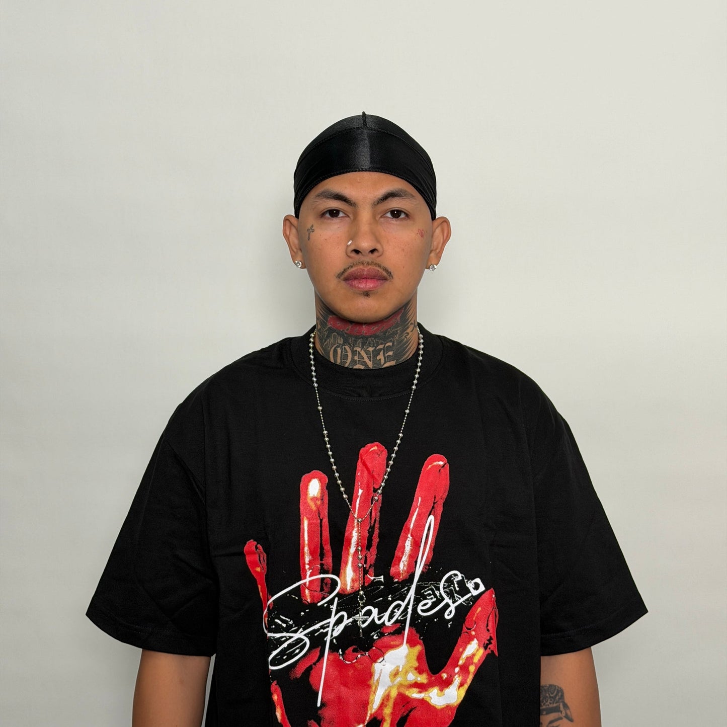 Spades Fiery Grip Boxy Crop Tee