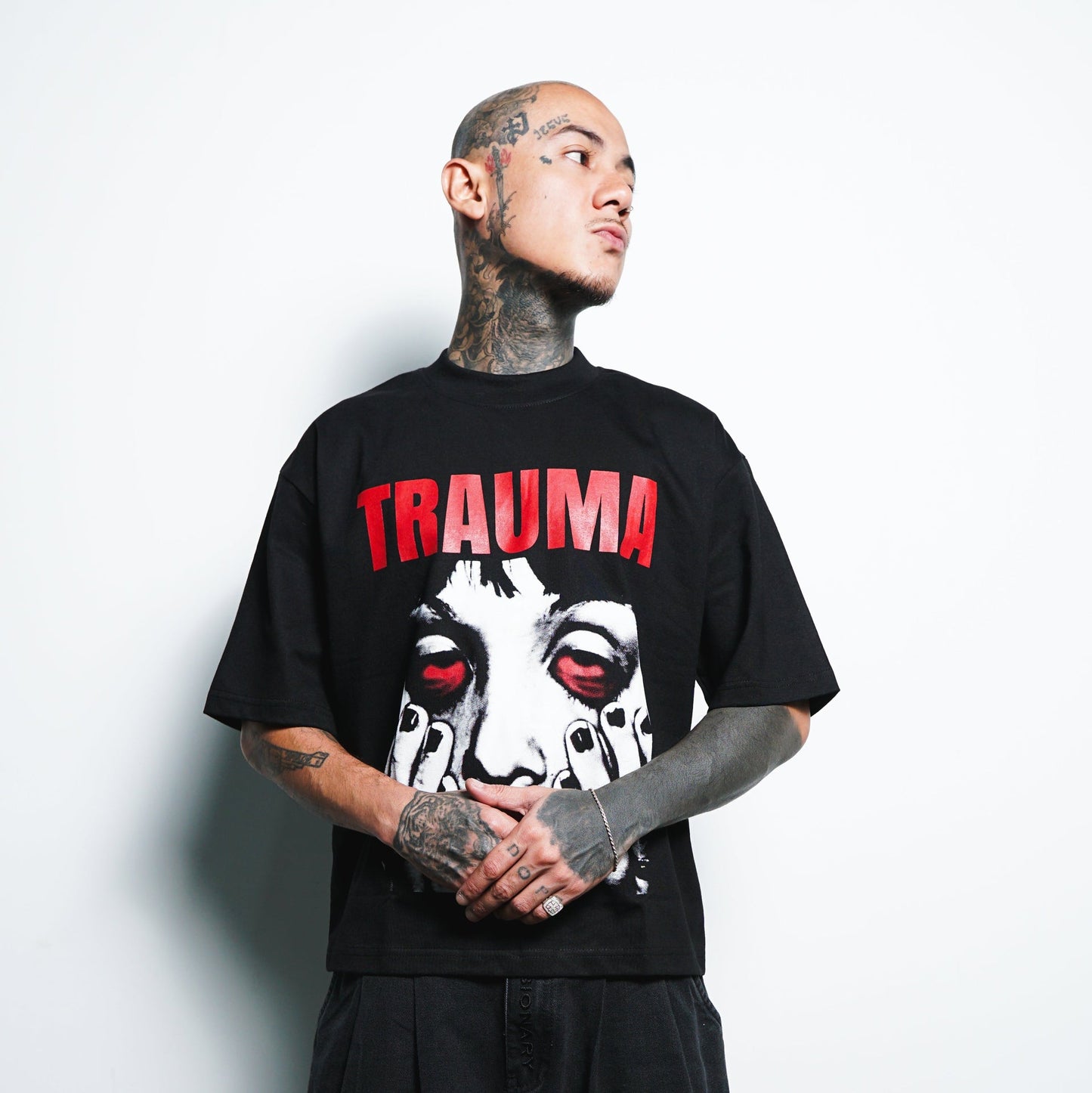 Spades Trauma Boxy Crop Tee