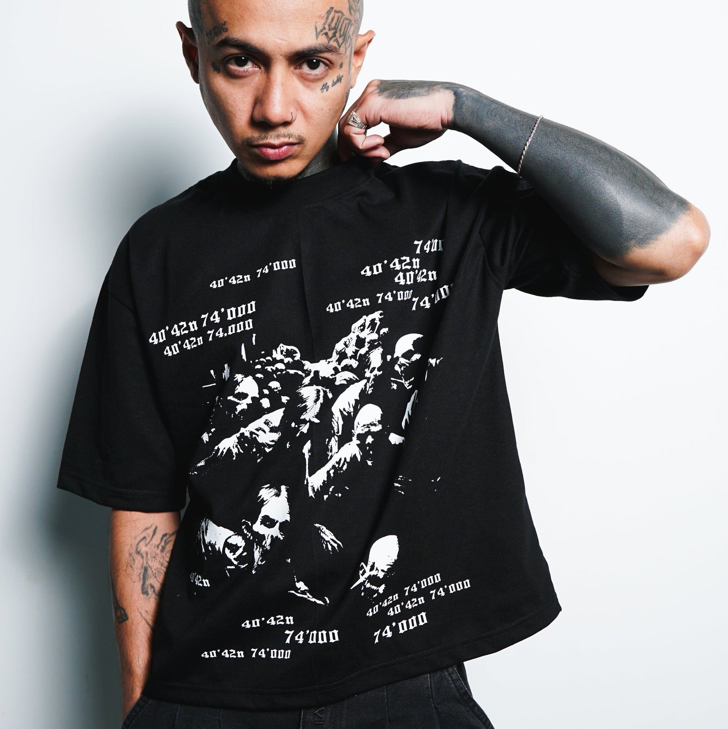 Spades Dark Empire Boxy Crop Tee