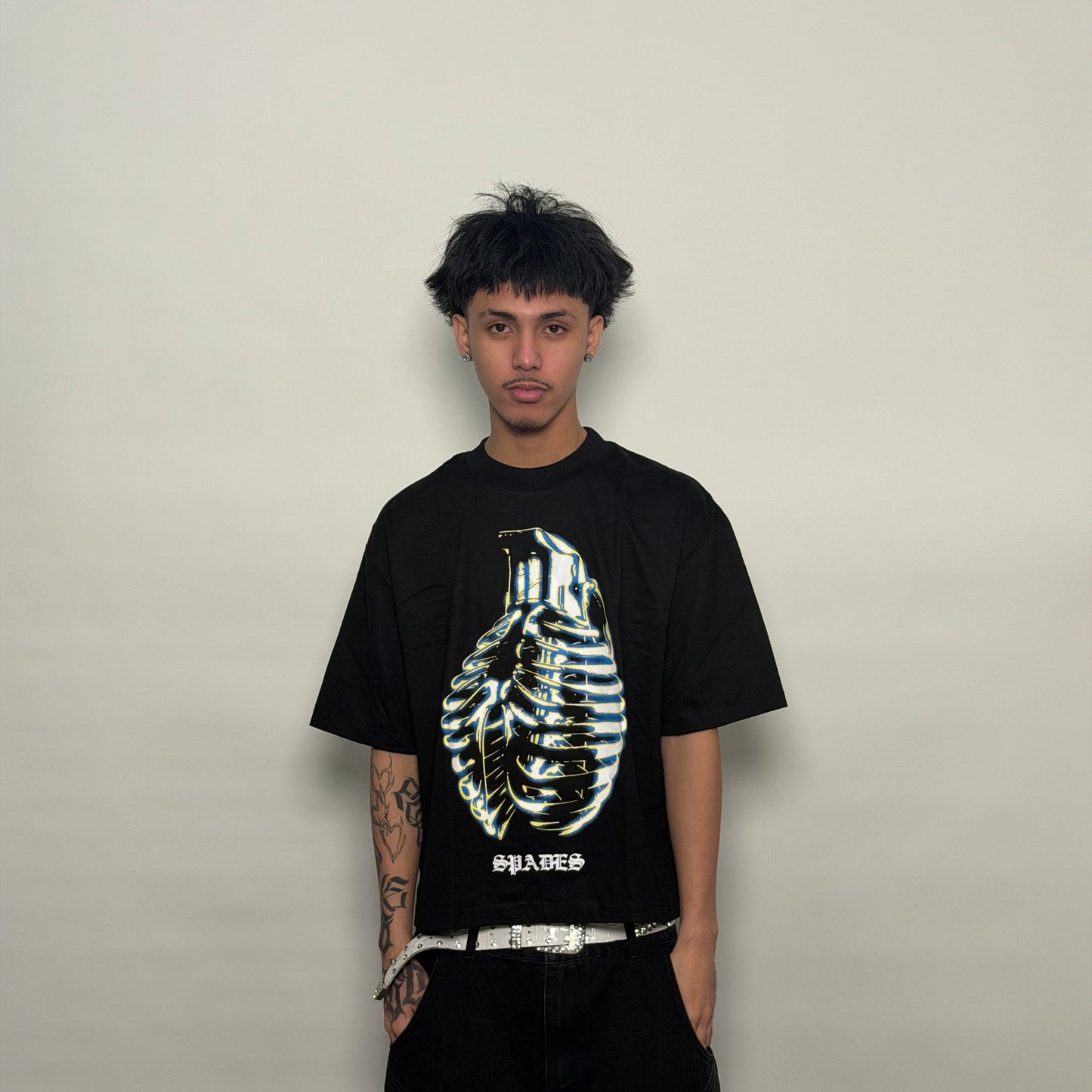 Spades Last Resort Boxy Crop Tee