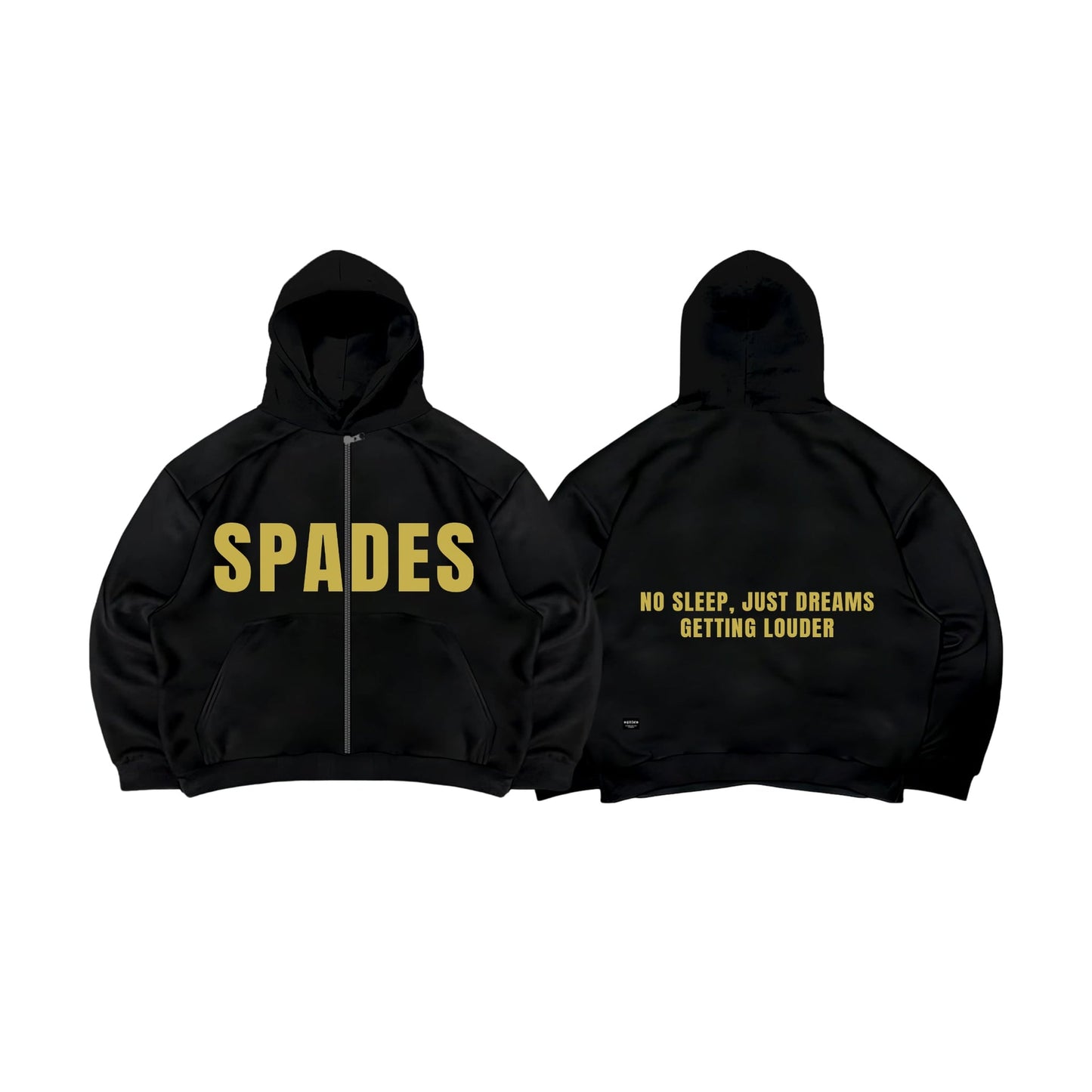 Spades Hustle Mode Hoodie Boxy Hoodie
