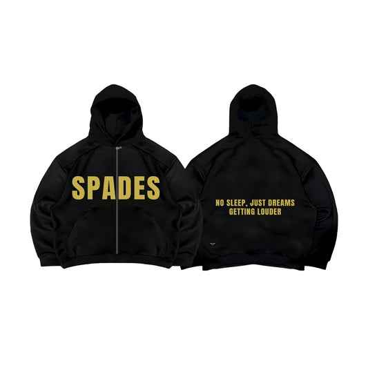 Spades Hustle Mode Hoodie Boxy Hoodie