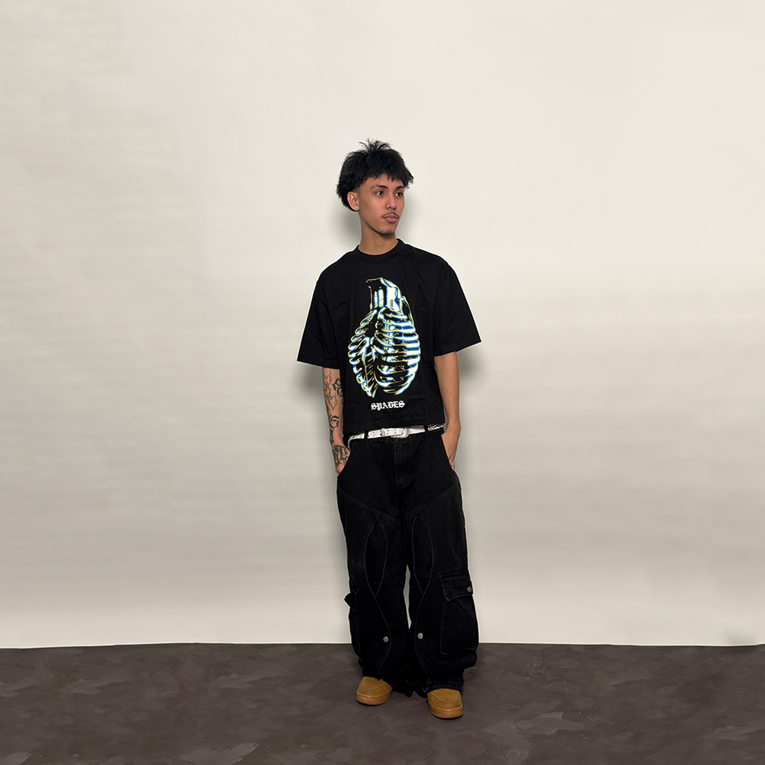 Spades Last Resort Boxy Crop Tee