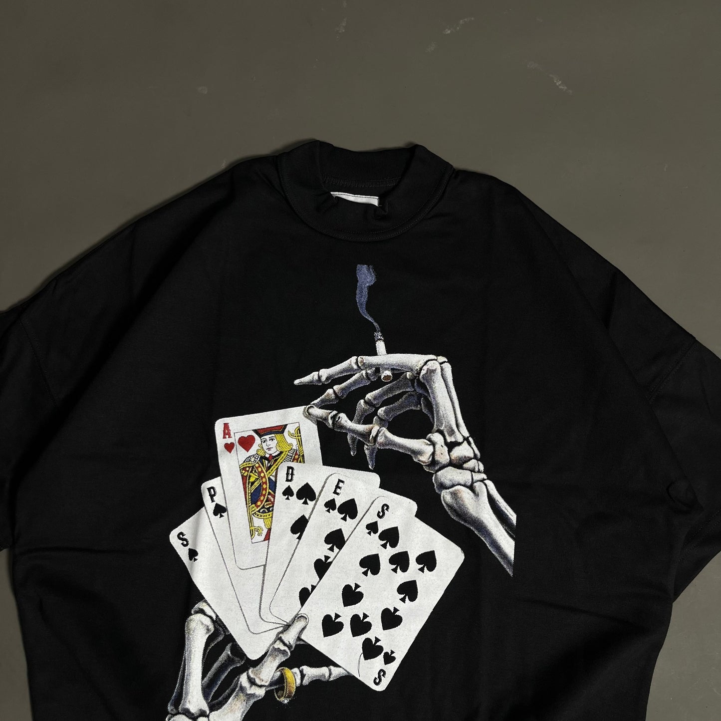 Spades Death Dealer Boxy Crop Tee