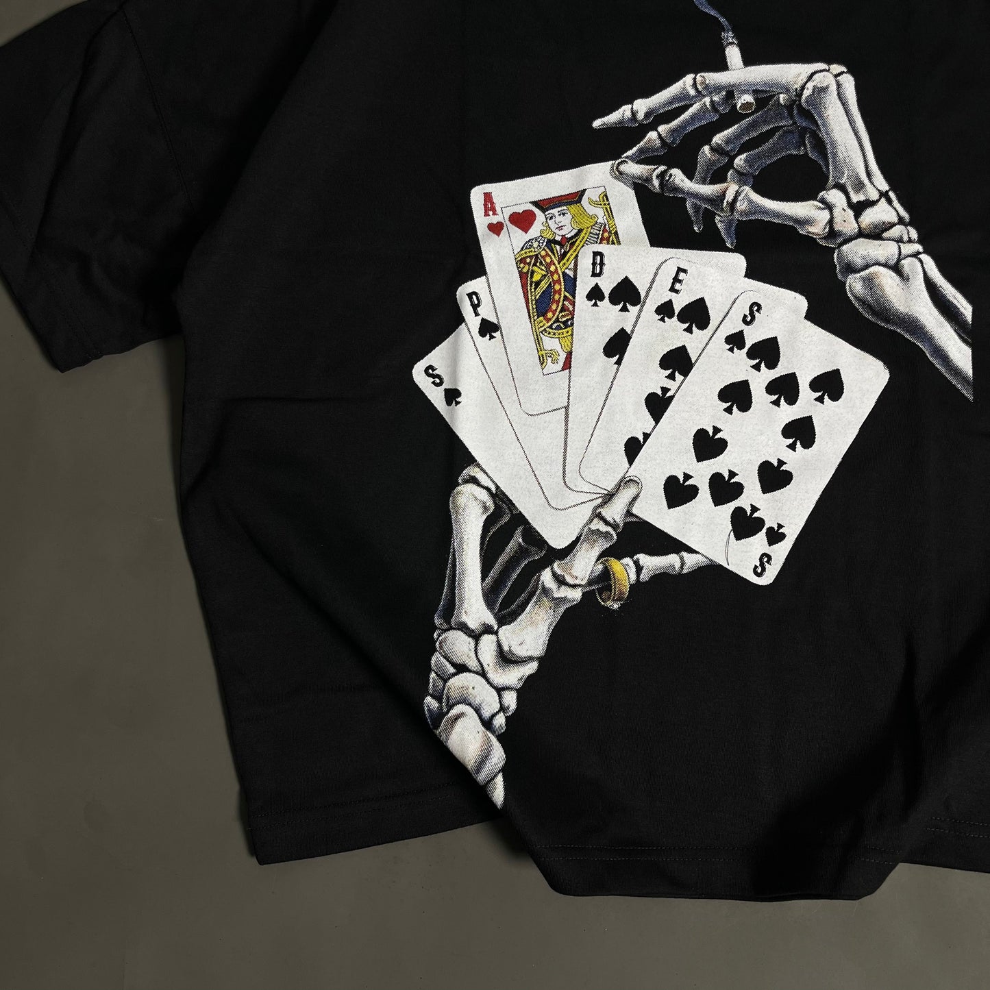 Spades Death Dealer Boxy Crop Tee