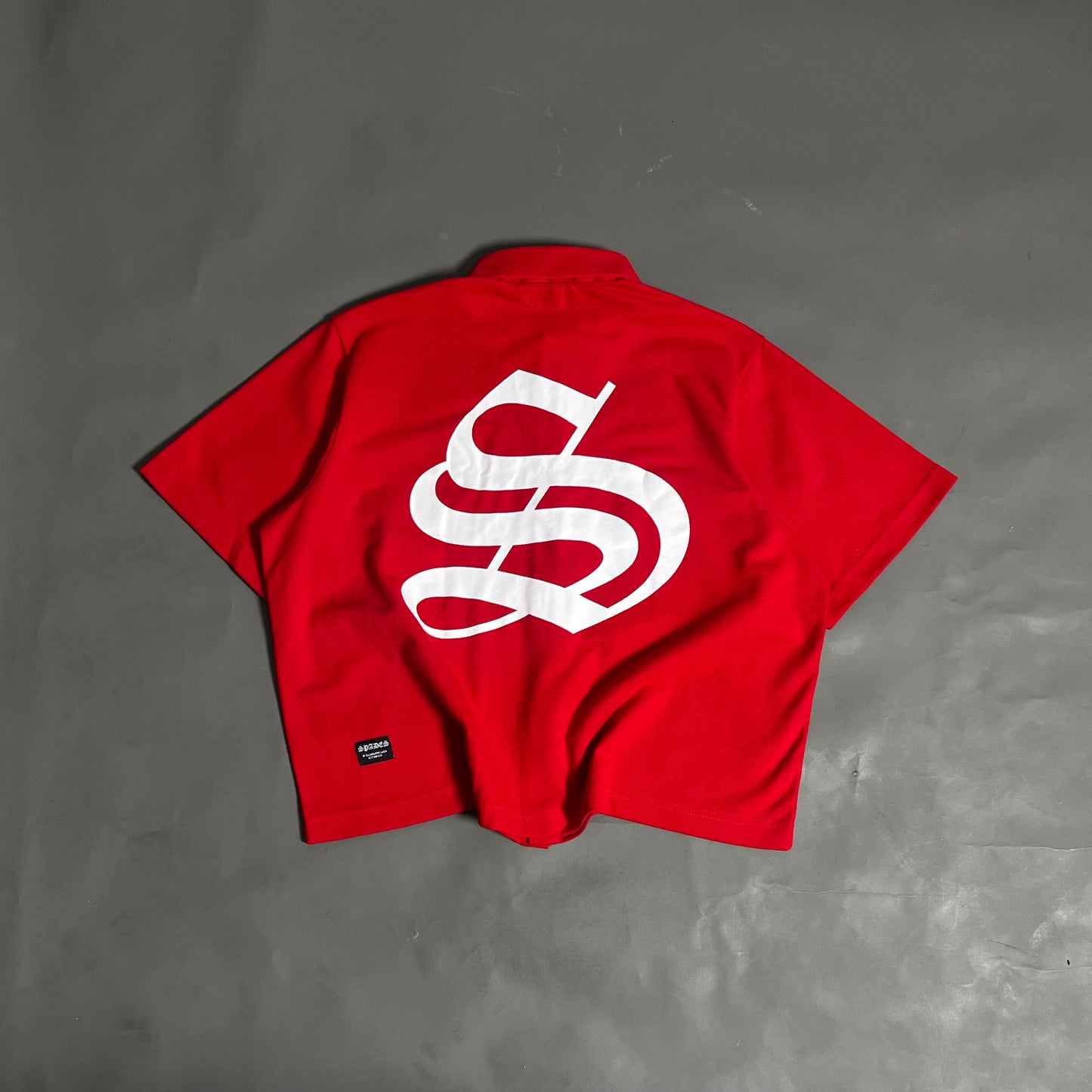 Spades Untamed Boxy Crop Polo