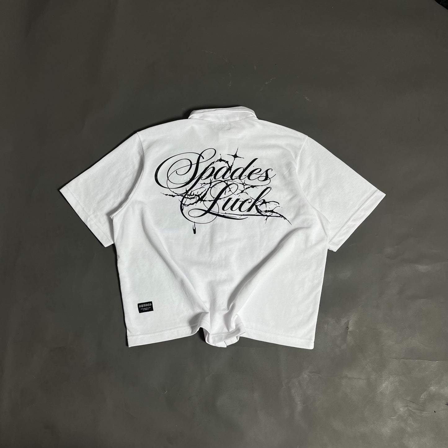 Spades Doctrine Boxy Crop Polo