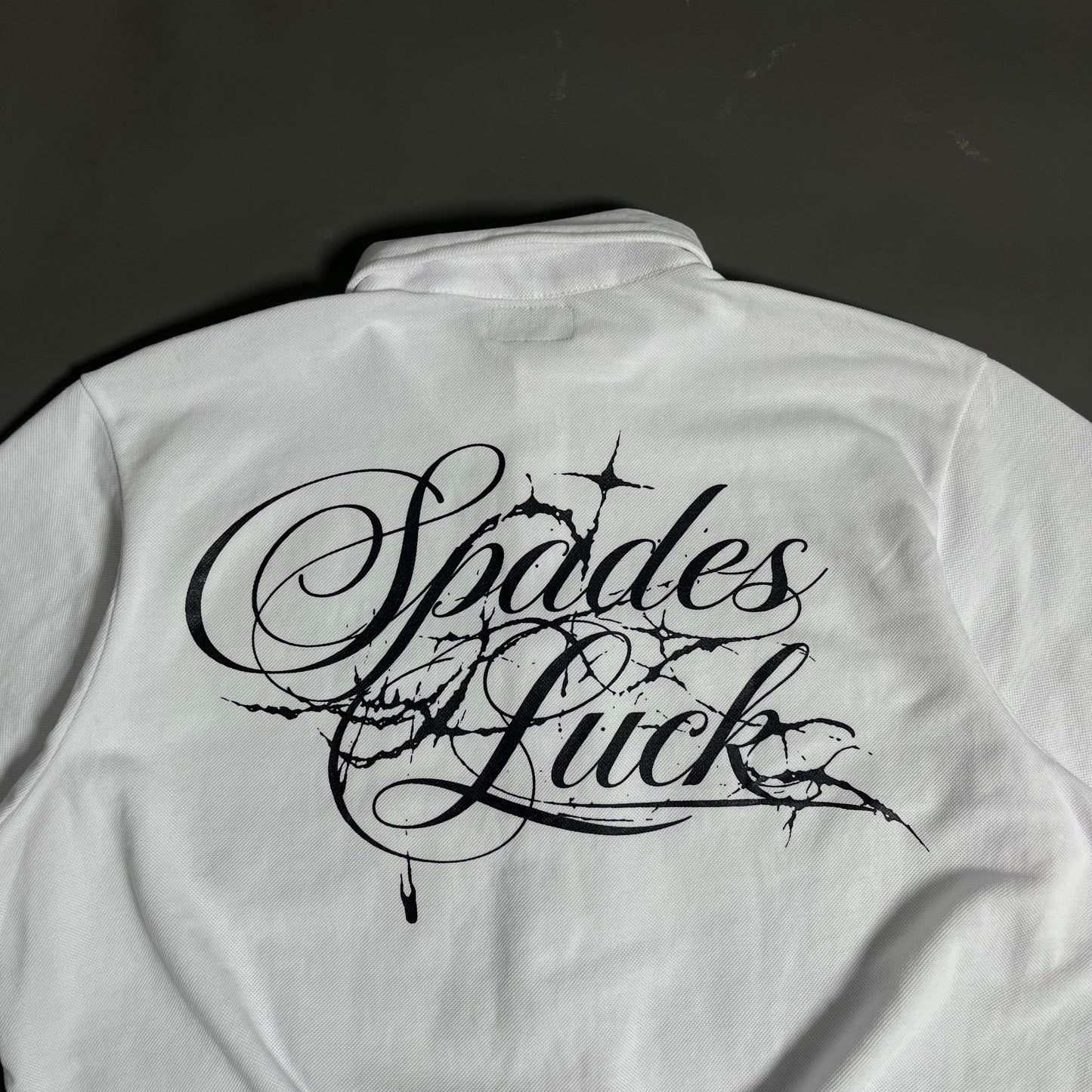 Spades Doctrine Boxy Crop Polo