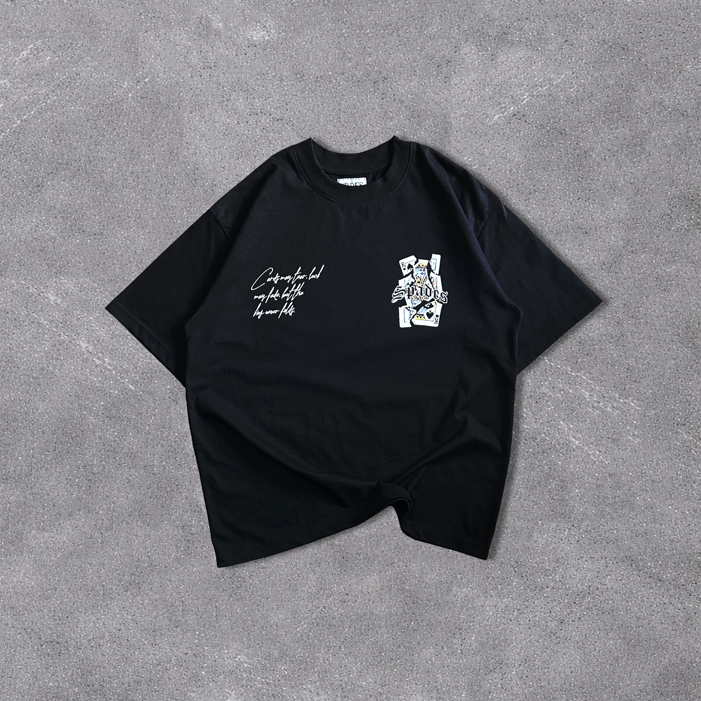 Spades King Fall Box Tee