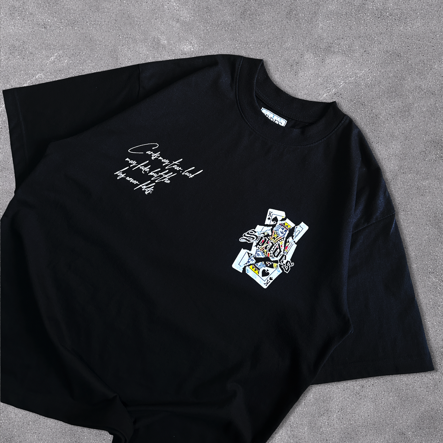 Spades King Fall Box Tee
