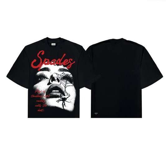 Fatal Beauty Boxy Crop Tee Black