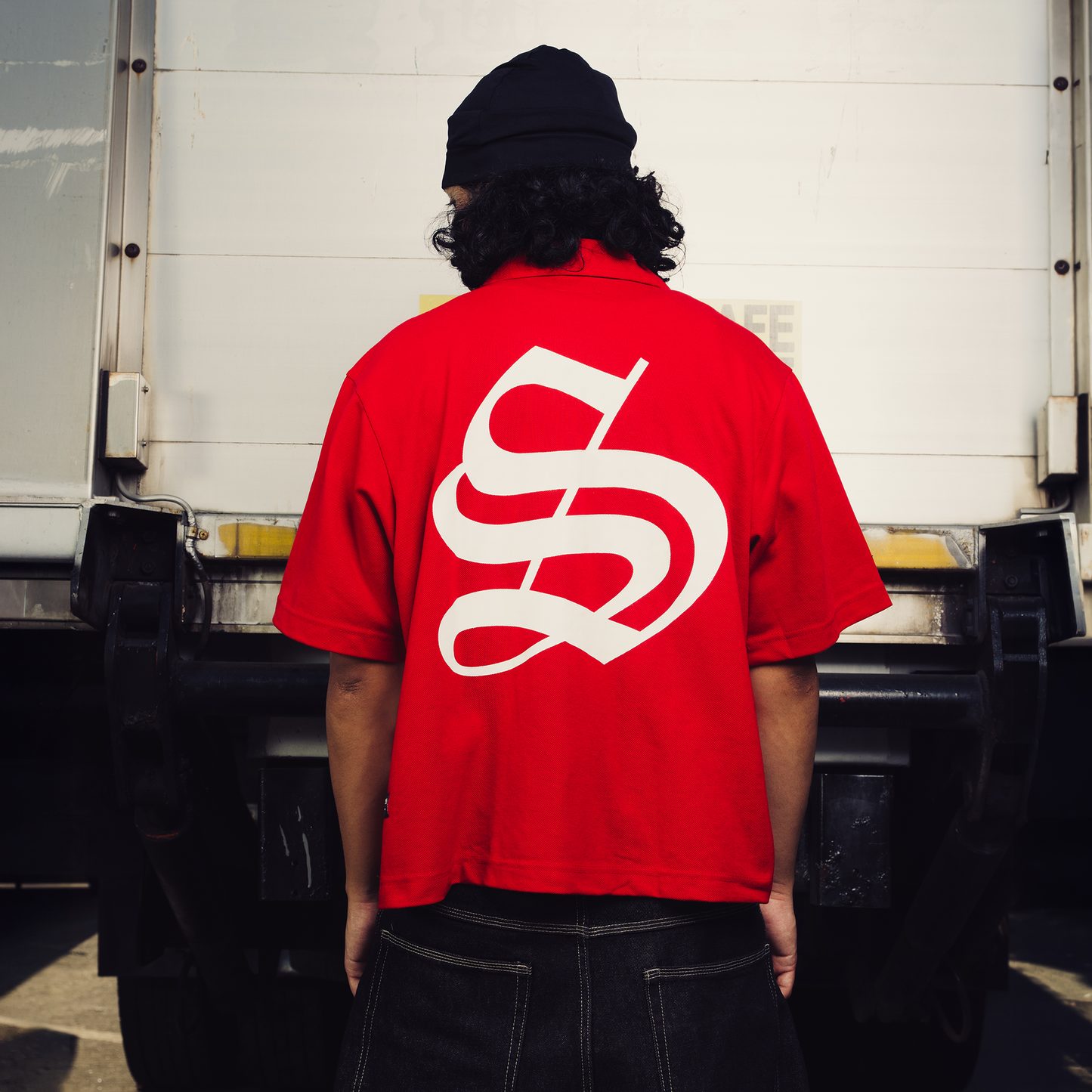 Spades Untamed Boxy Crop Polo