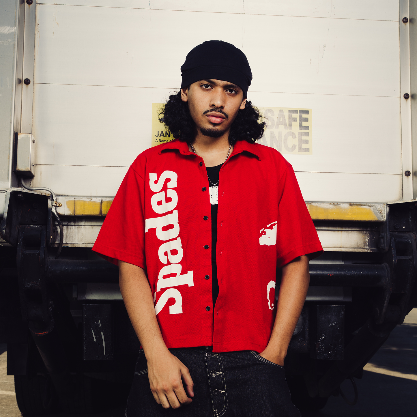 Spades Untamed Boxy Crop Polo