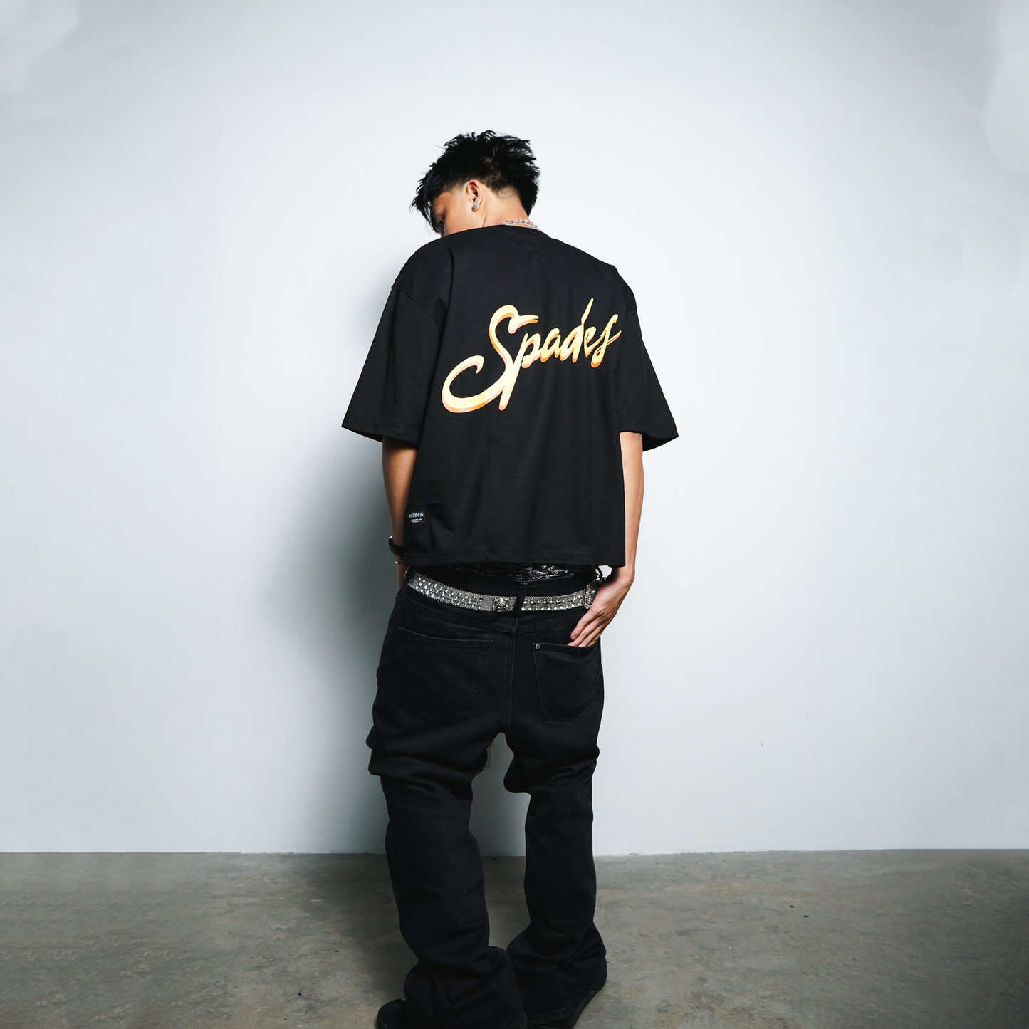 Spades Seduction Boxy Crop Tee