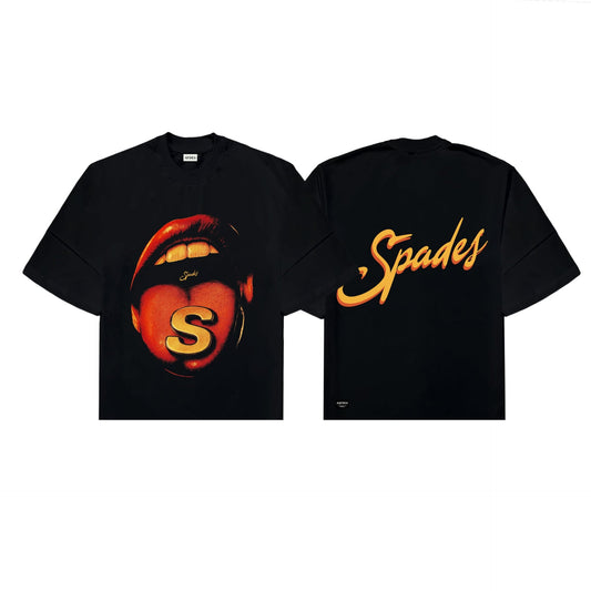 Spades Seduction Boxy Crop Tee