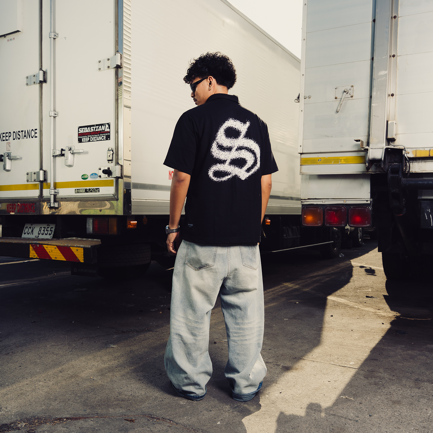 Spades Shadow Serpent Box Tee Polo Pique