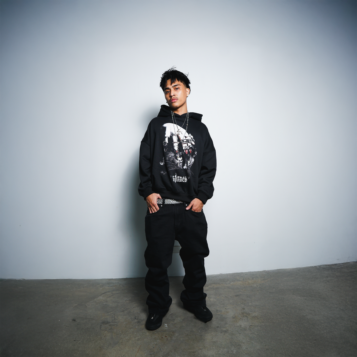 Spades No Superstition Boxy Hoodie