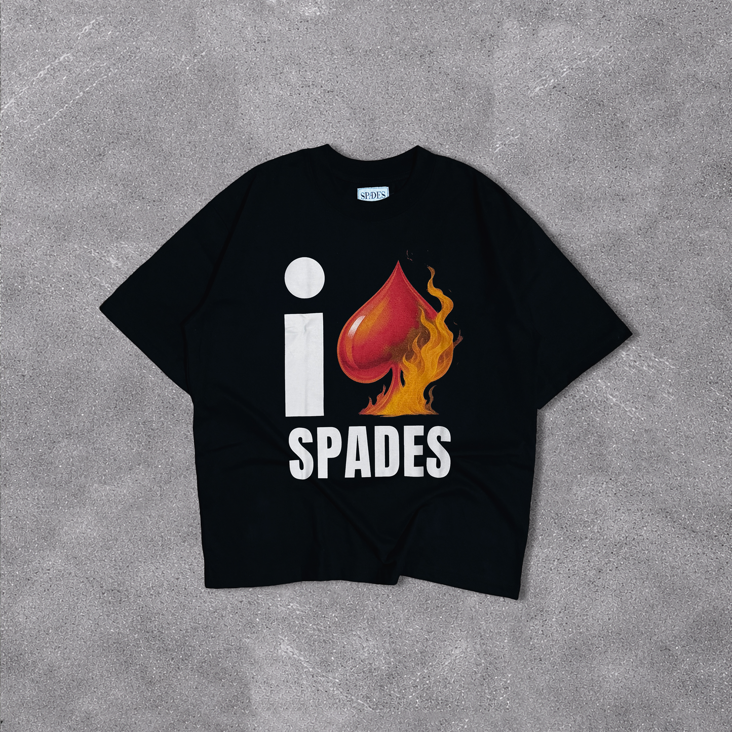 Spades Flaming Love Box Tee