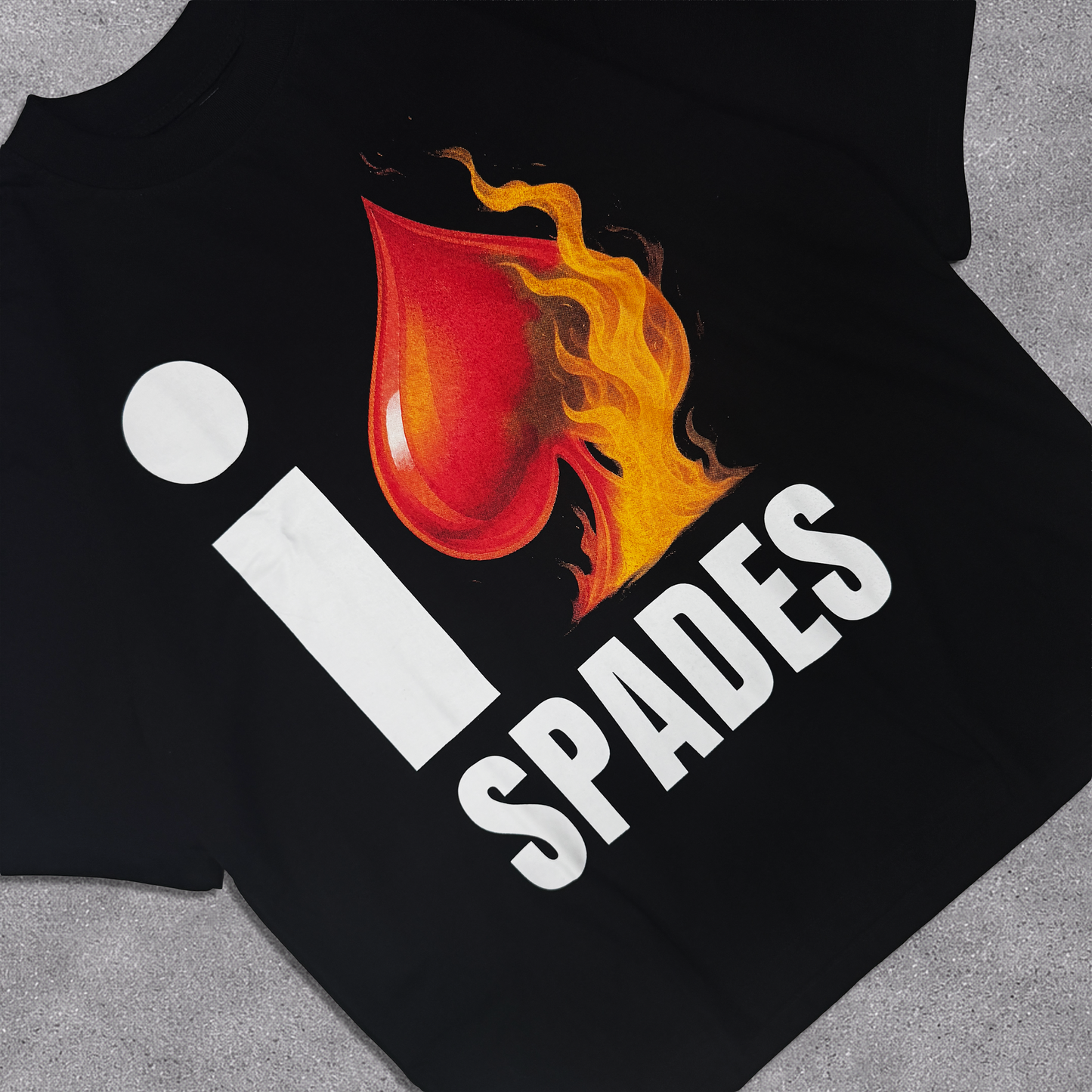 Spades Flaming Love Box Tee