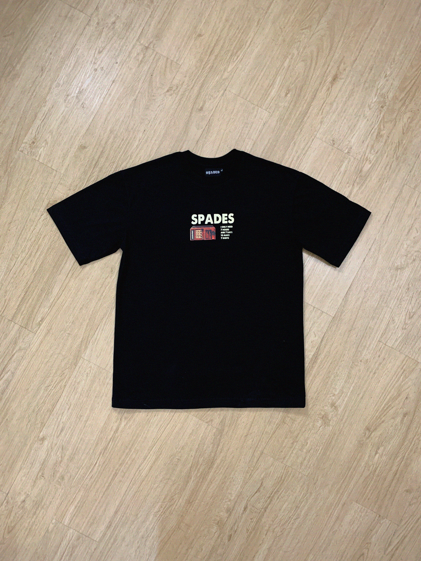 Spades How much Black T-shirt