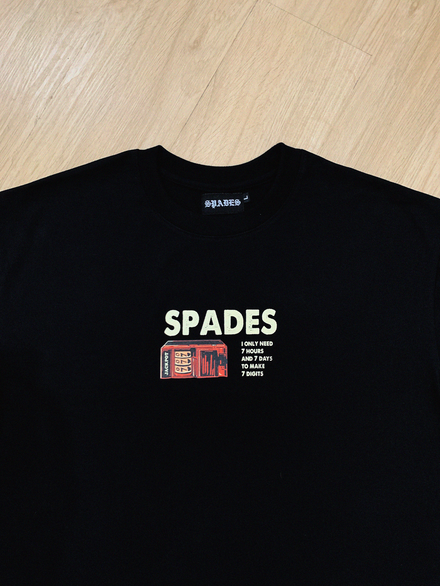 Spades How much Black T-shirt