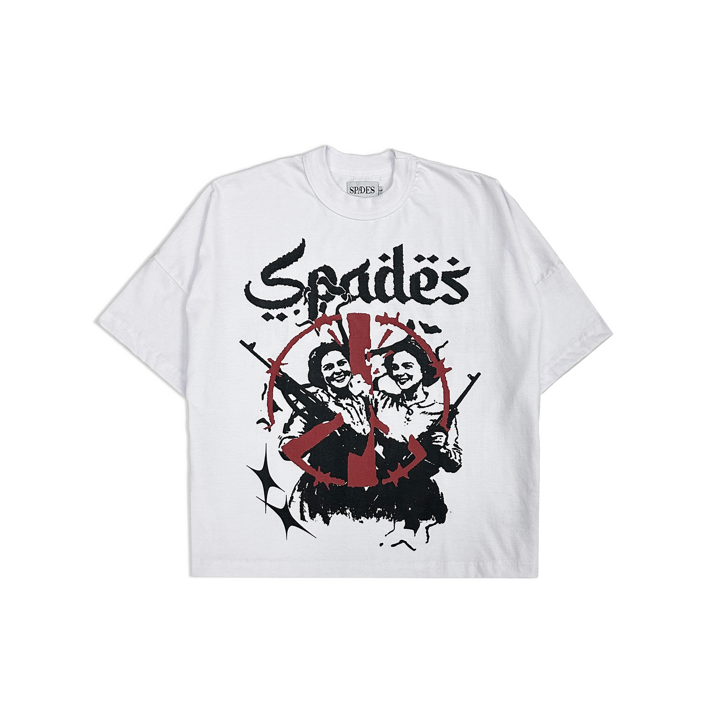 Spades Sharpest Weapon Boxy Crop Tee