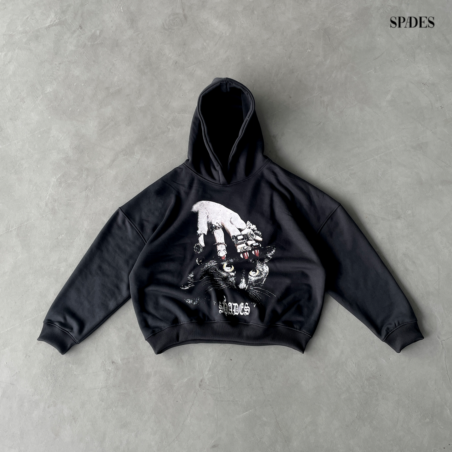Spades No Superstition Boxy Hoodie